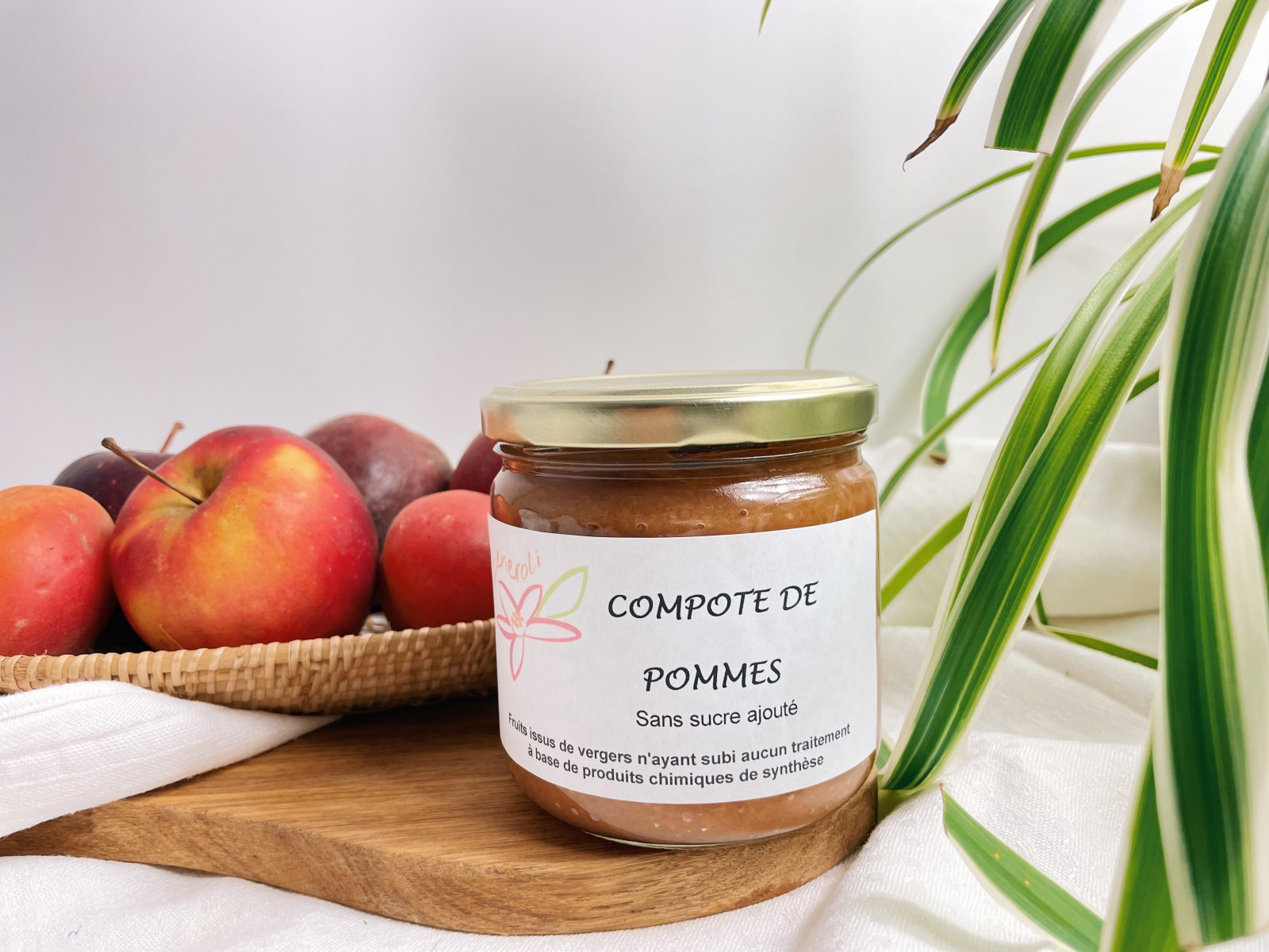 Compote de pommes Le Neroli 350g