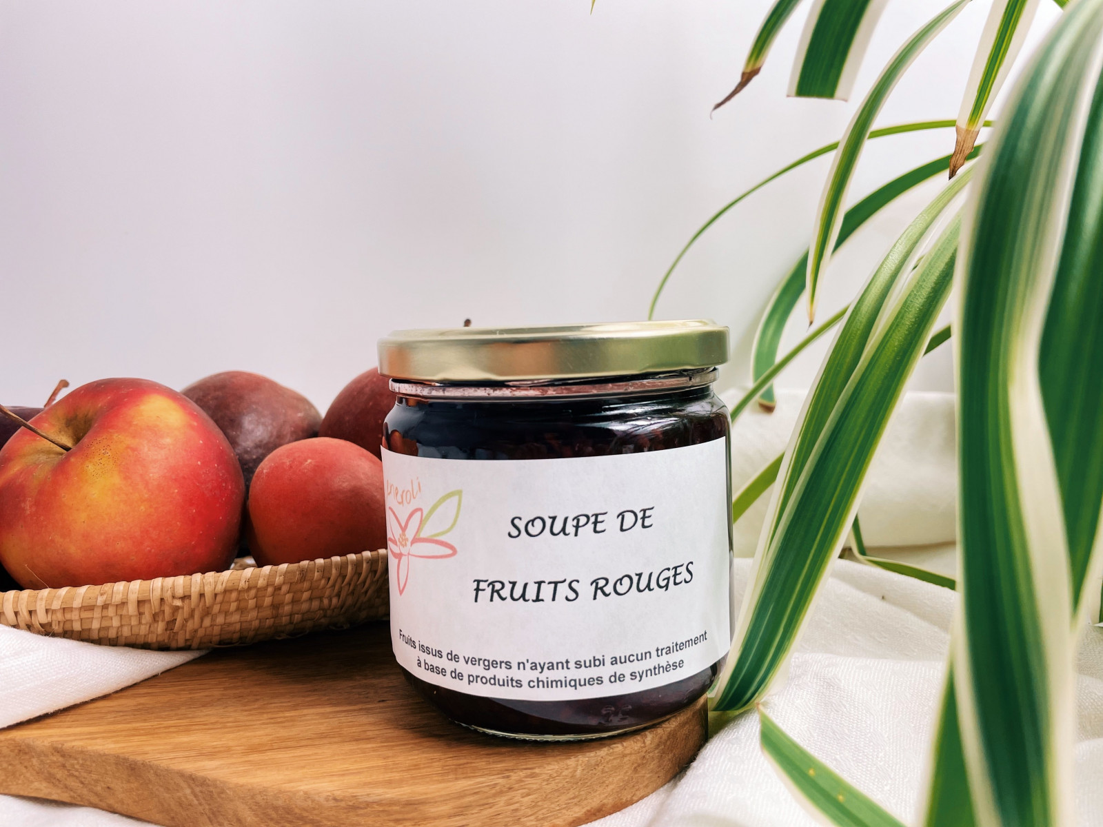 Soupe de fruits rouges Le Neroli 350g