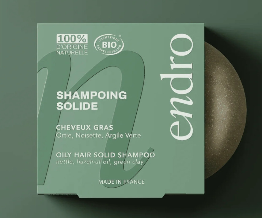 Shampoing solide Cheveux gras 85ml Endro