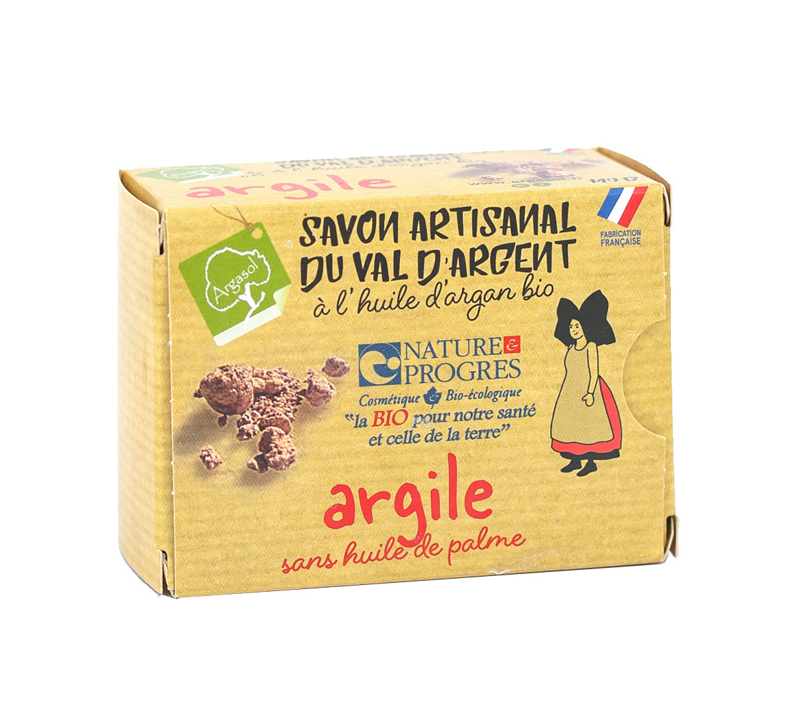 Savon Bio à l'Argile 140g Argasol