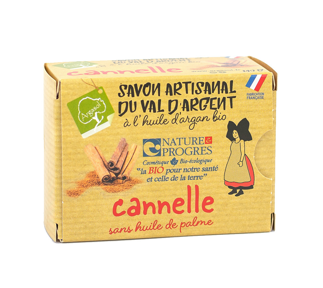 Savon cannelle 140g Argasol