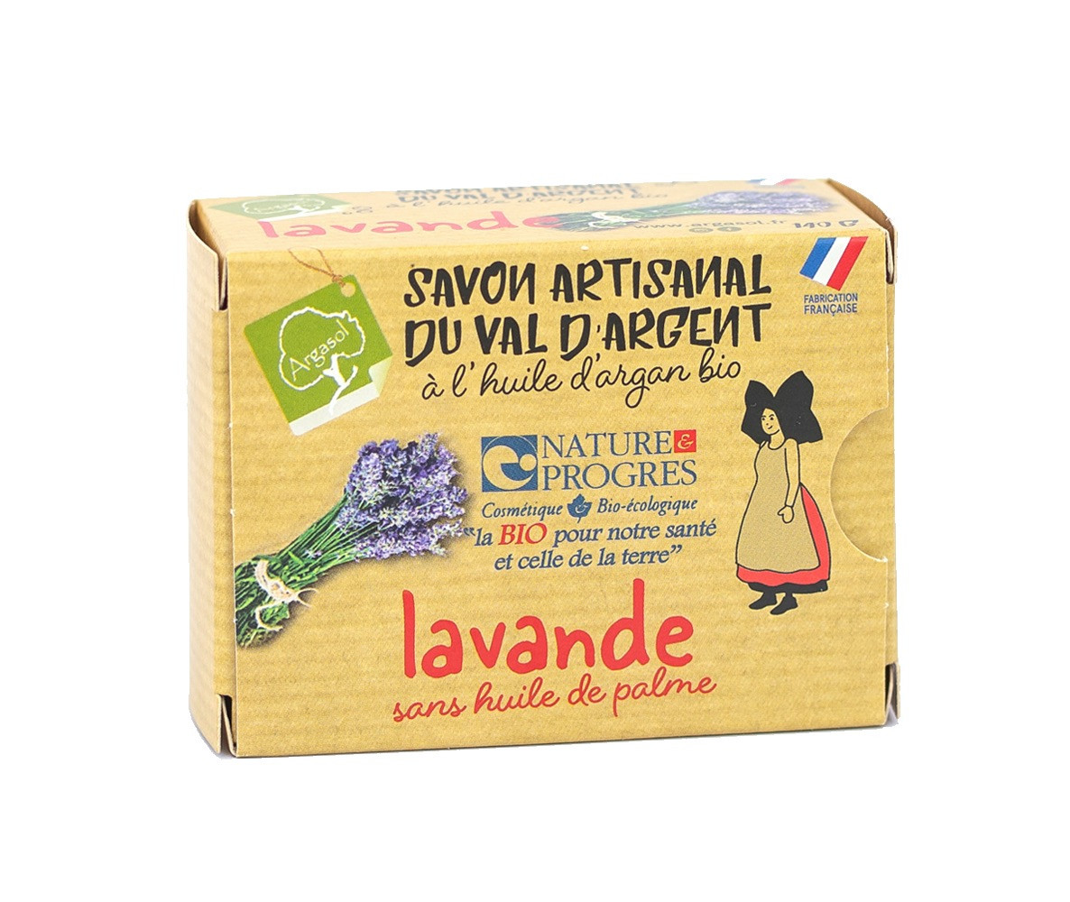 Savon Bio à la Lavande 140g Argasol