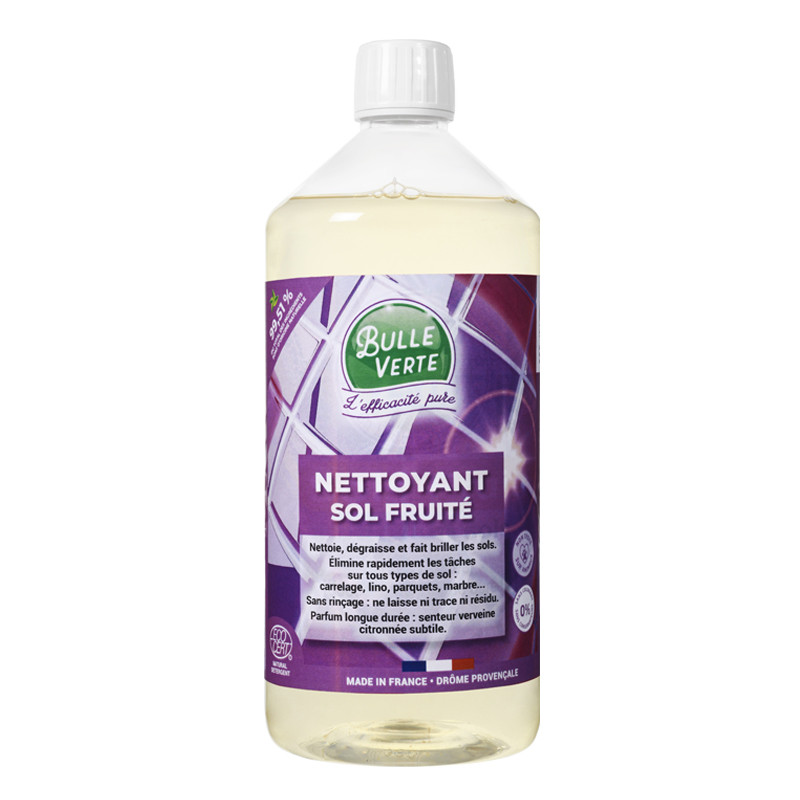 Nettoyant Sol Fruité 1l Bulle Verte