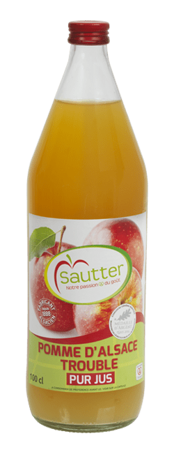 Pur Jus de Pomme Trouble Bio 75cl Sautter