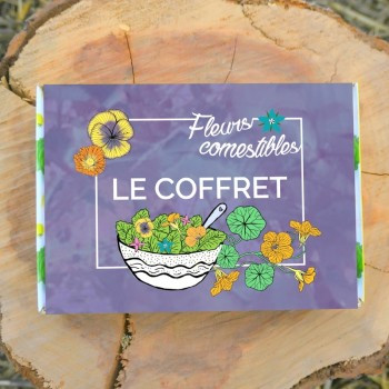 Coffret "Fleurs comestibles" 10 variétés