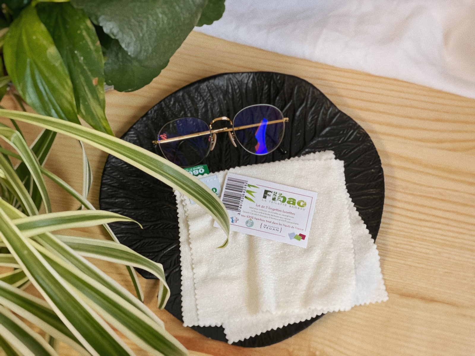 3x lingettes lunettes/smartphone fibao