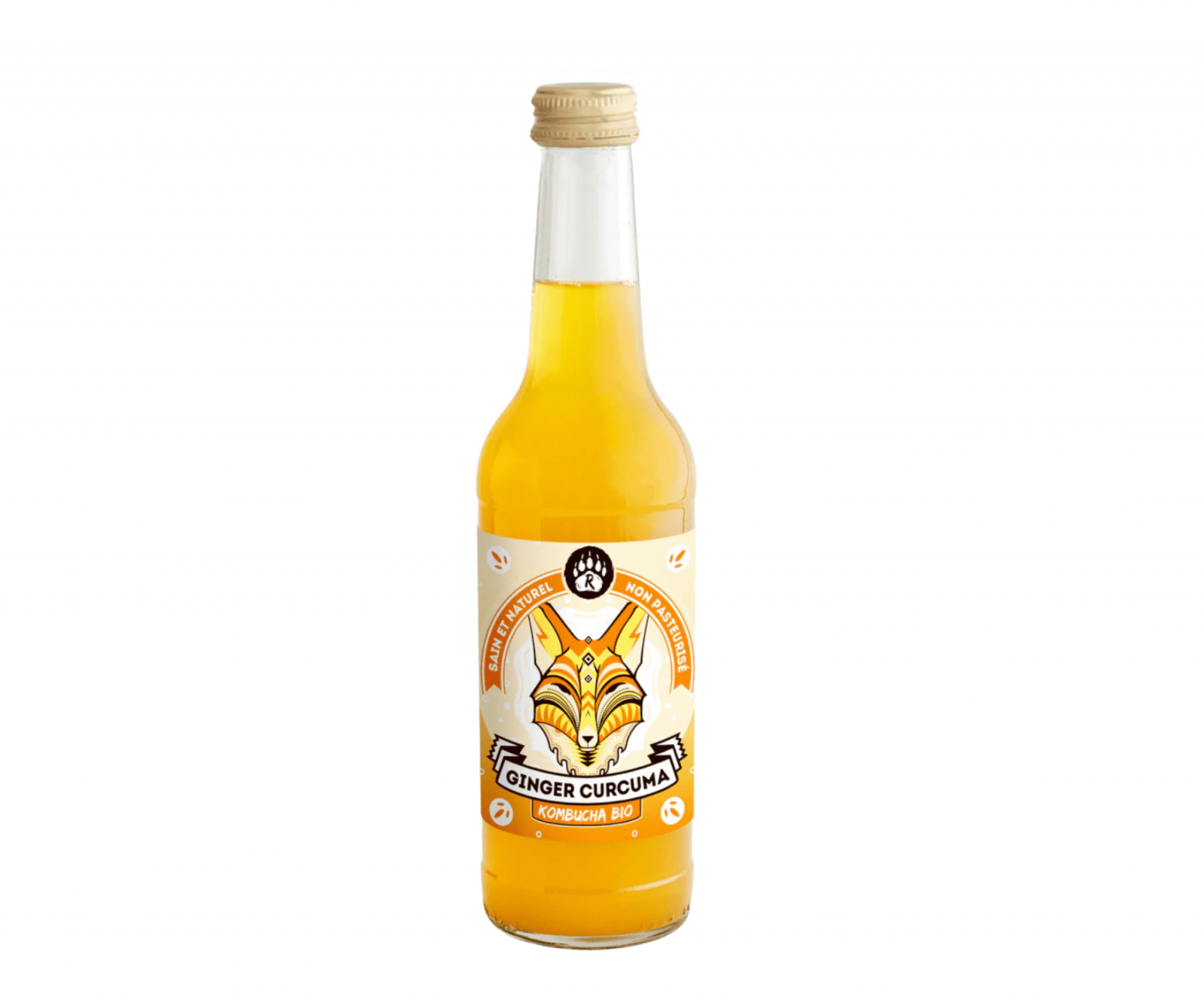 Kombucha gingembre curcuma 33cl