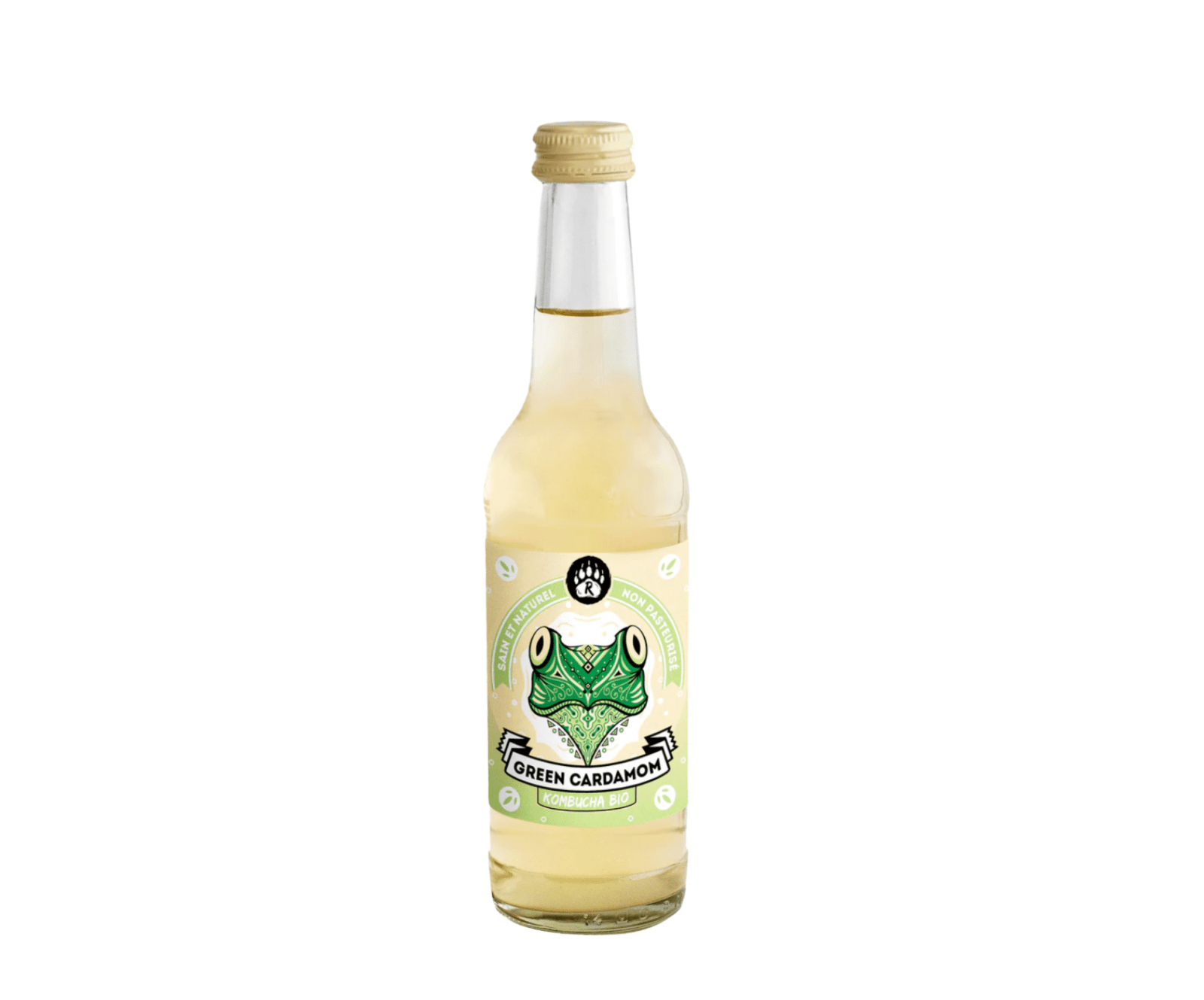 Kombucha green cardamom 33cl