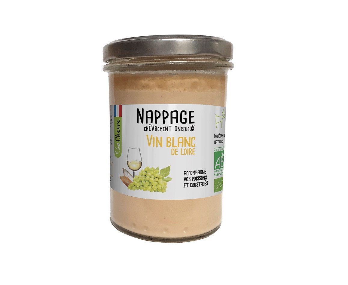 Nappage sauce blanche au Vin blanc de Loire 180g