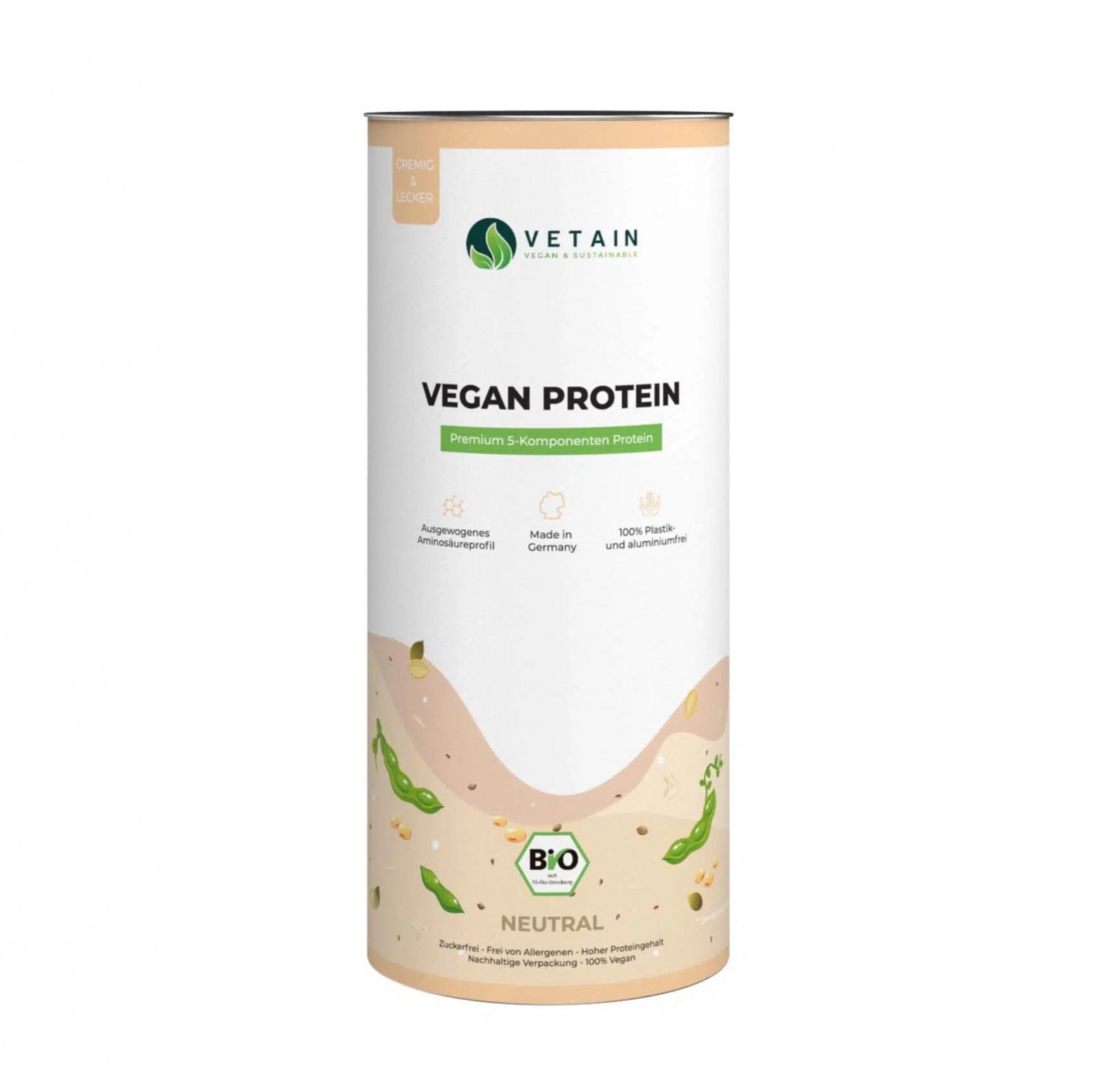 Proteines vegan neutre
