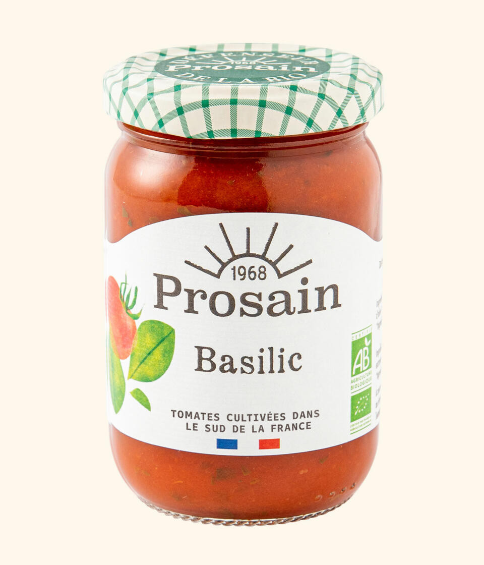 Sauce Tomate Basilic Bio 370g Prosain