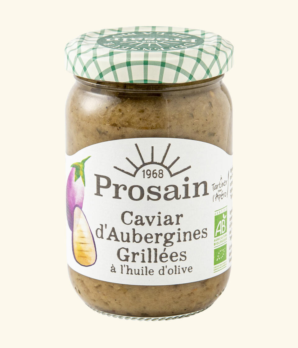 Caviar d'Aubergines Grillées Bio 200g Prosain
