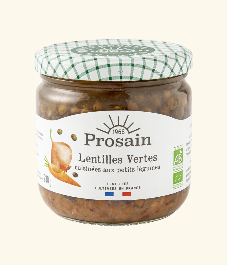 Lentilles Vertes Bio 345g Prosain