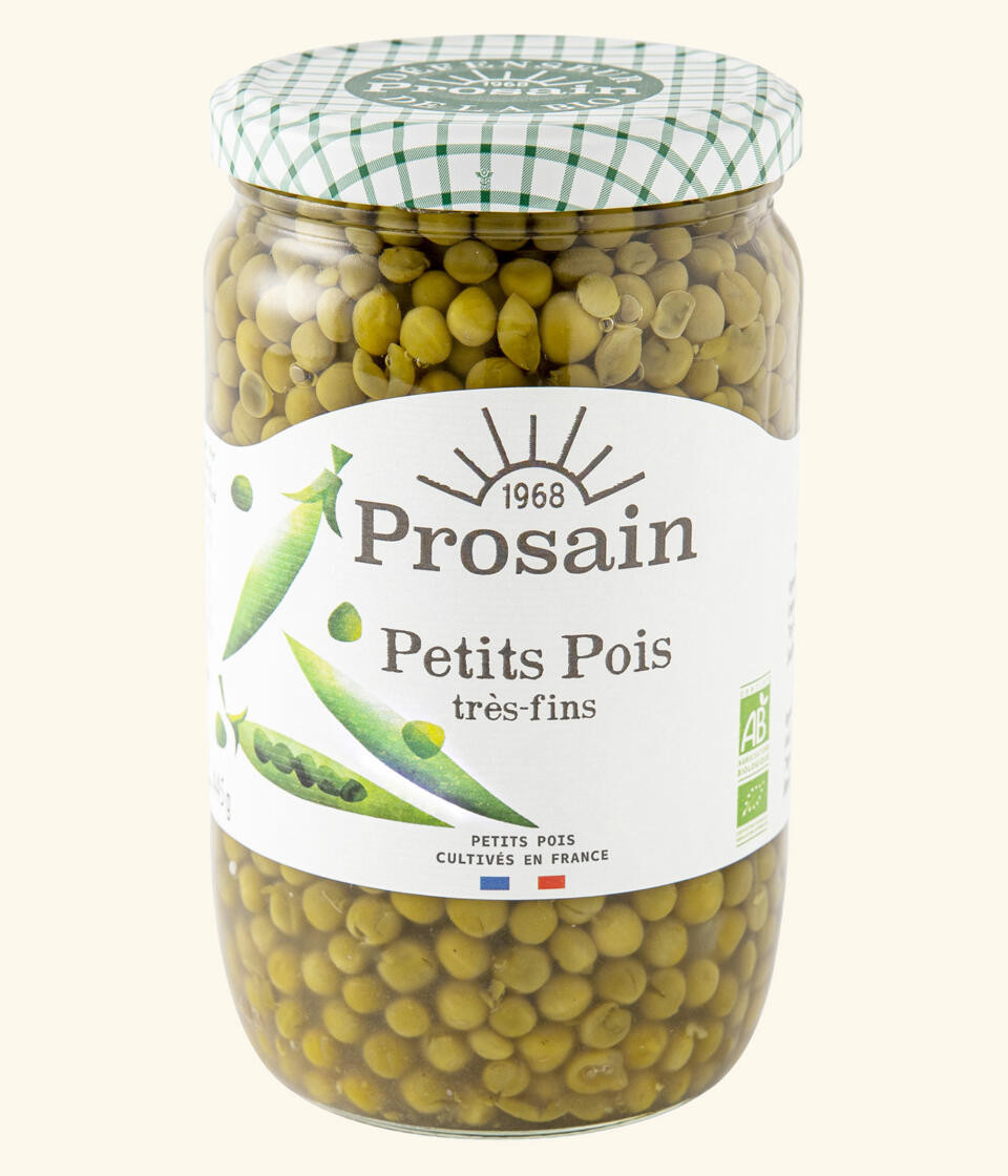 Petit Pois très fins Bio 690g Prosain