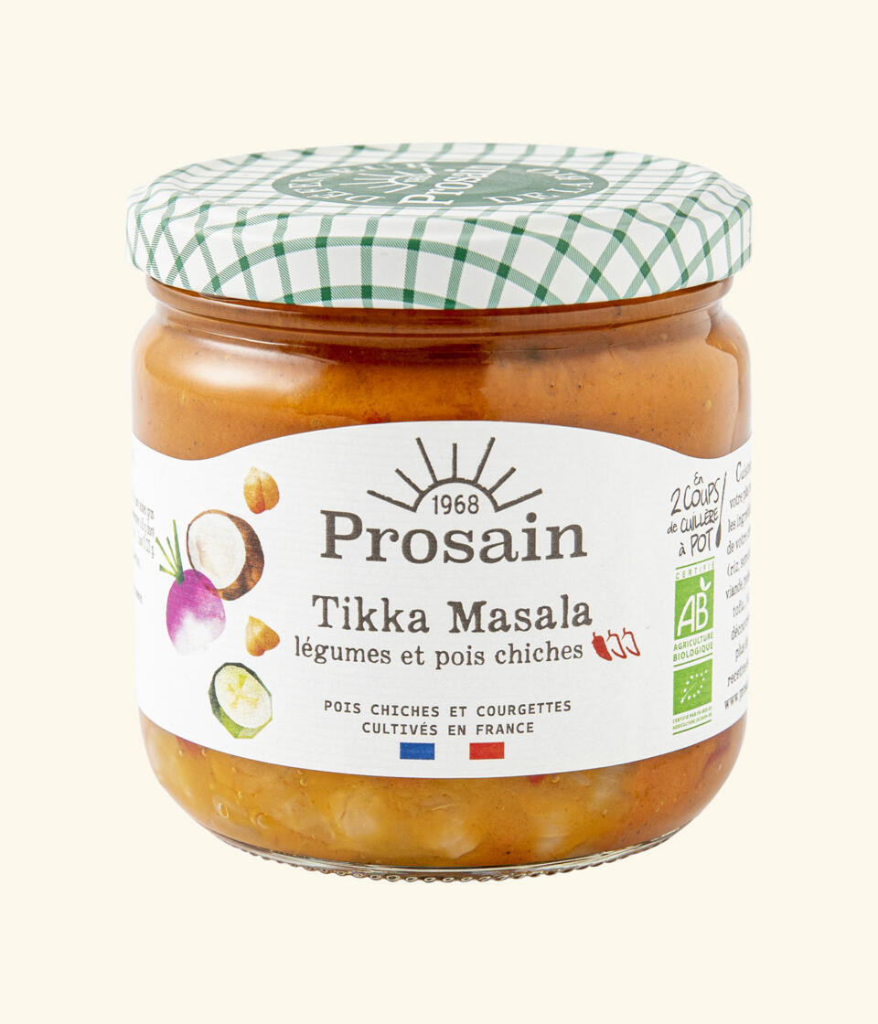Légumes Tikka Masala Bio 360g Prosain