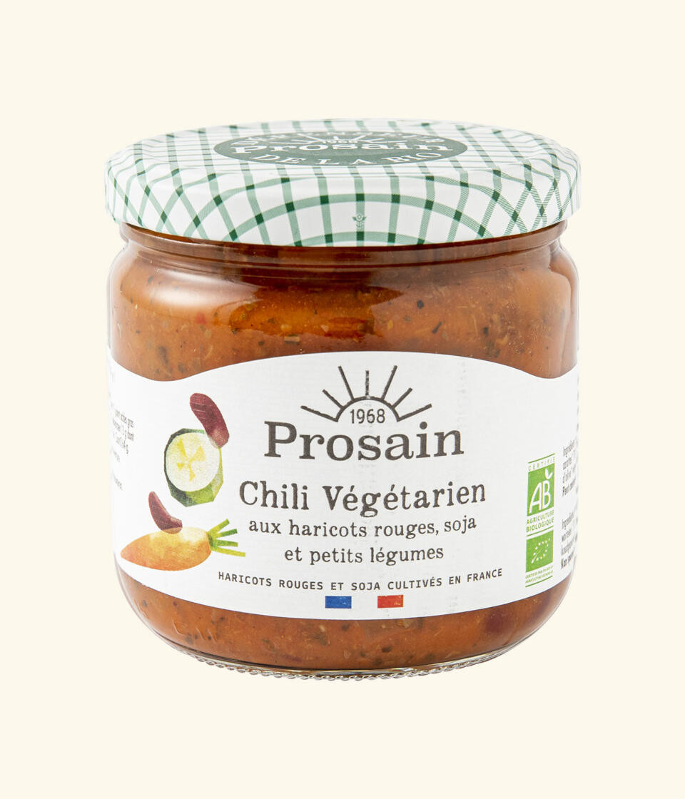 Chili Sin Carne Végétarien Bio 355g Bio Prosain