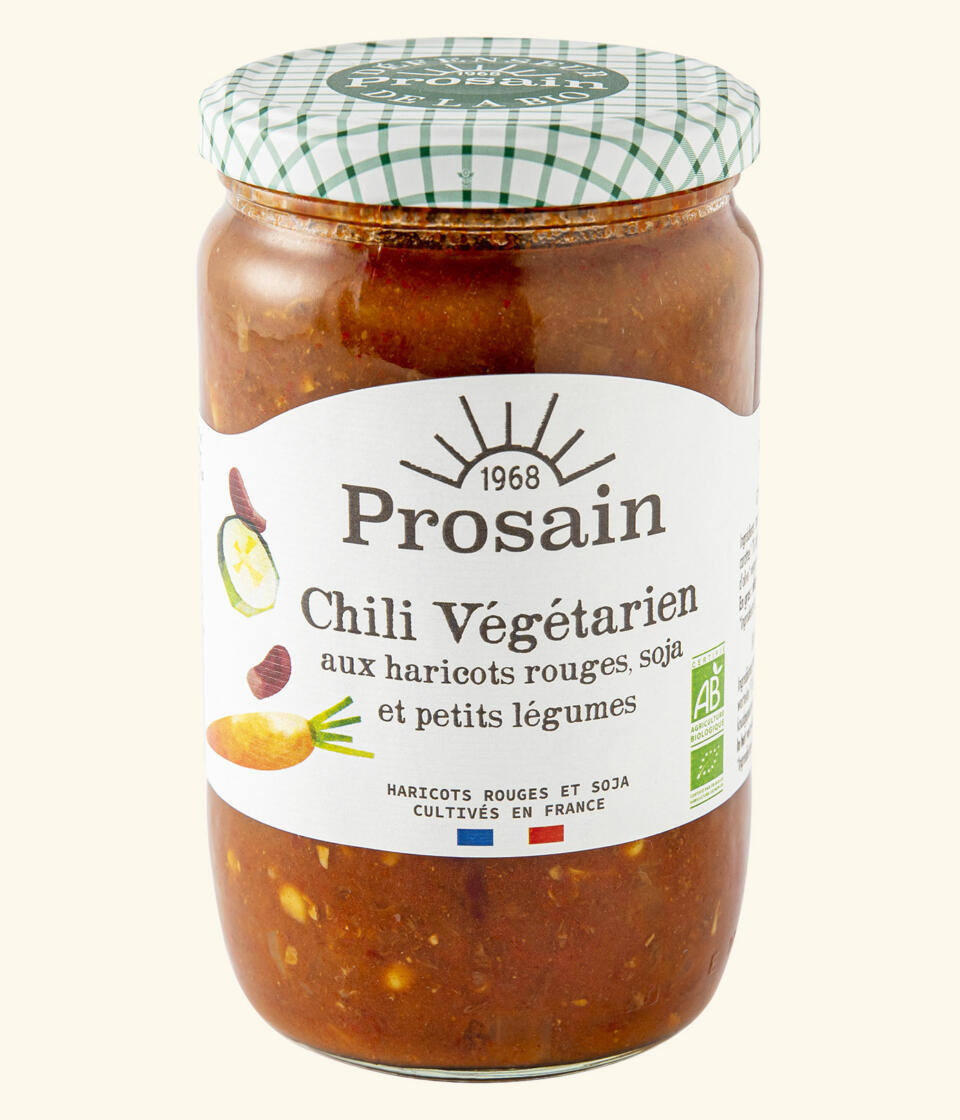 Chili Sin Carne Végétarien Bio 670g Prosain