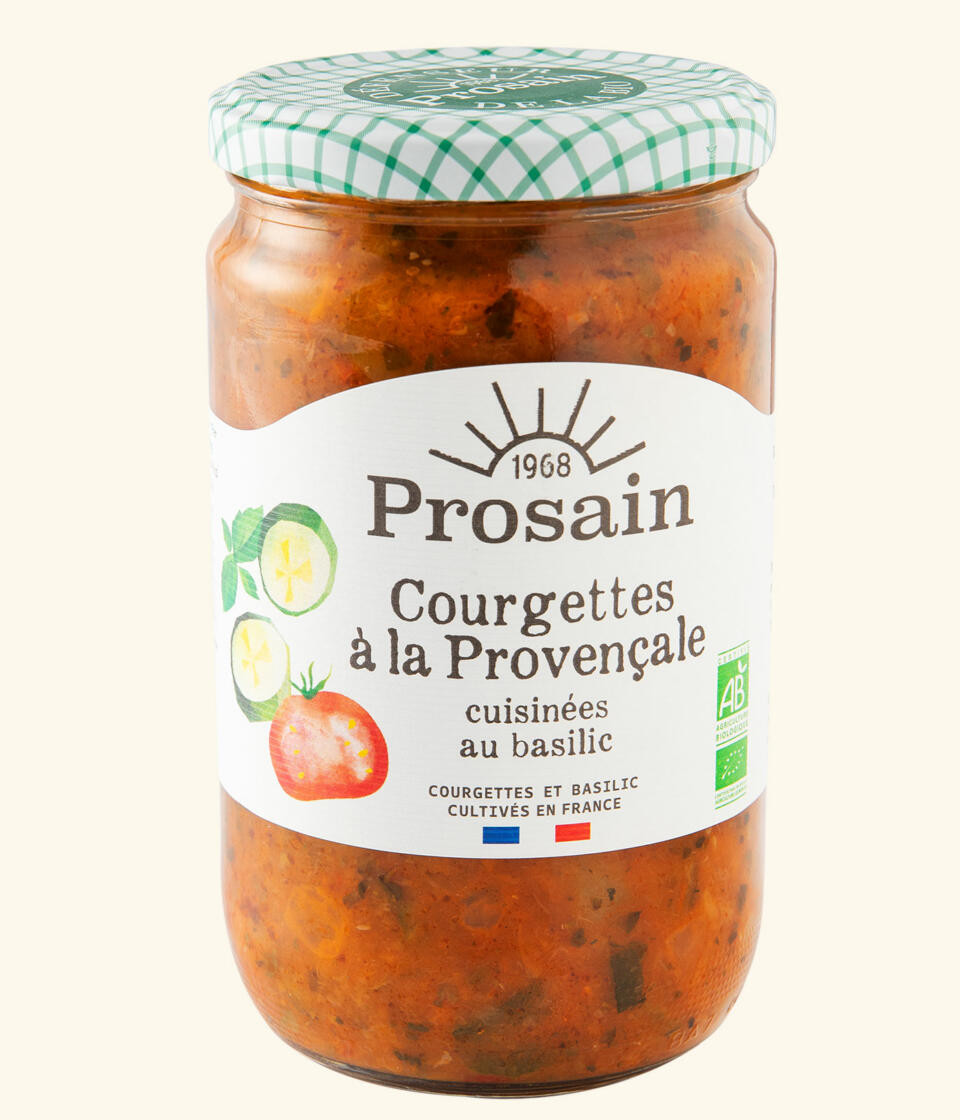 Courgettes Provencales Bio 650g Prosain