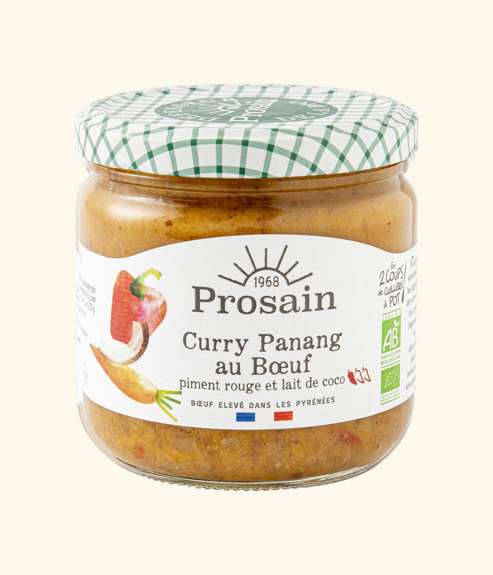 Curry Panang au Boeuf Bio 350g Prosain