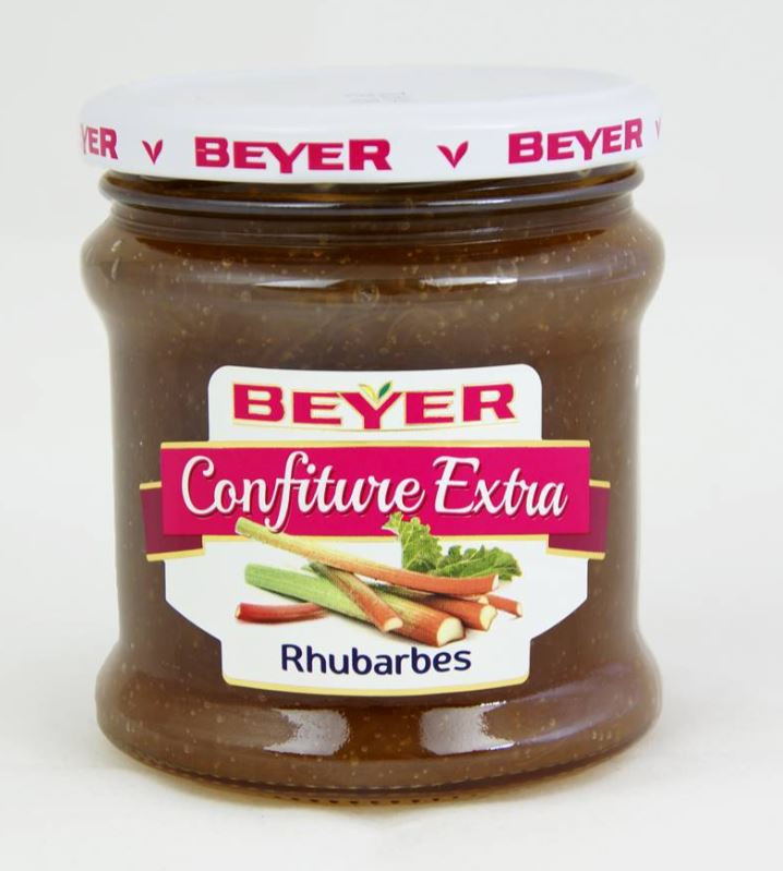 Confiture de rhubarbe 370g