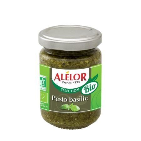 Pesto Basilic 120g Alélor