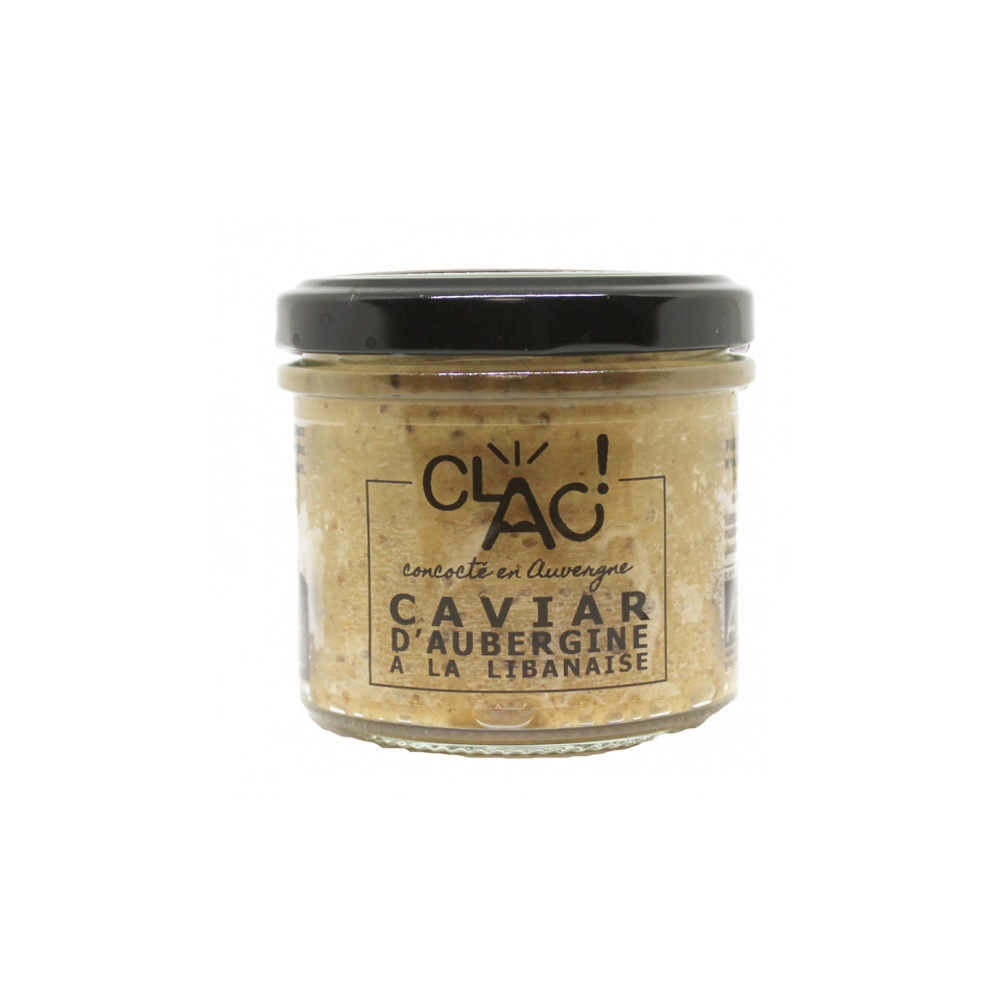Clac! Caviar d'Aubergine à la Libanaise Vegan 100g