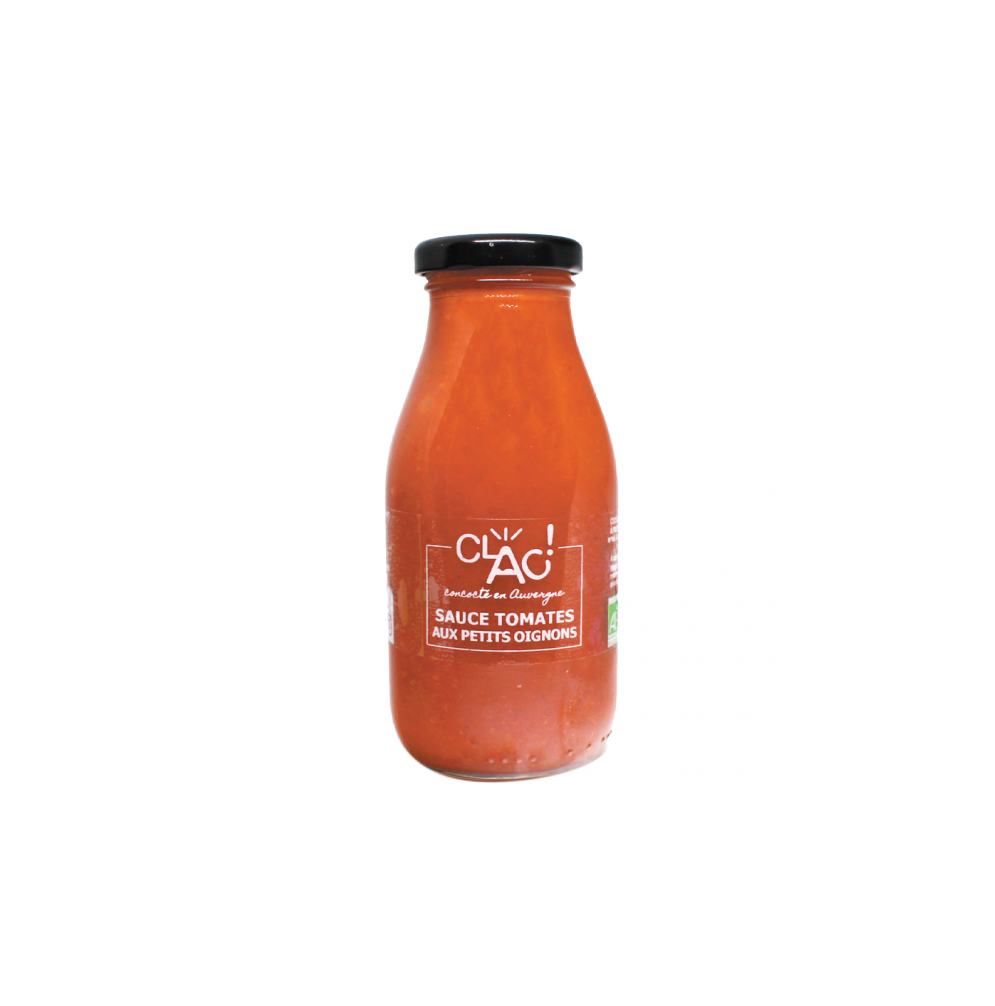 Clac! Sauce Tomate aux Petits Oignons 250g