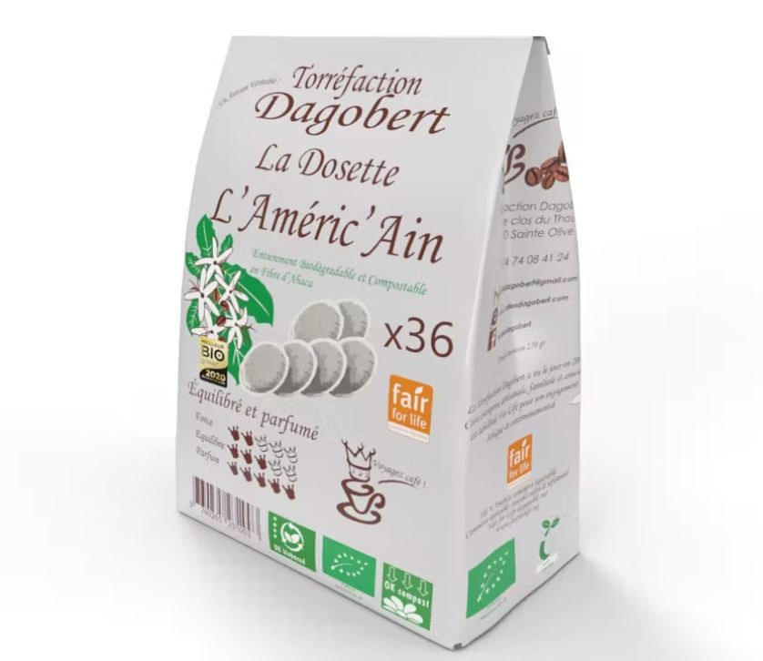 Dosettes L'Americ'Ain 100% Arabicabio