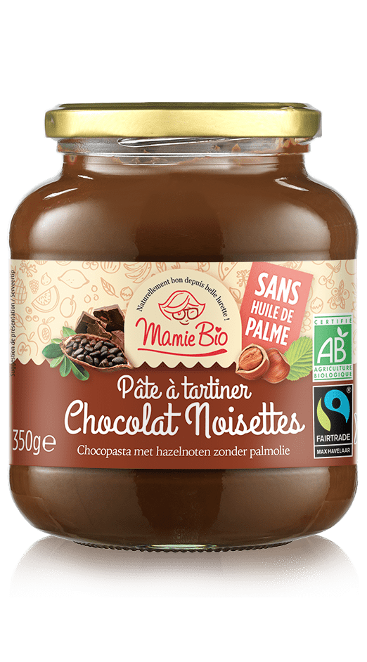 Pate à tartiner choco noisette 350g