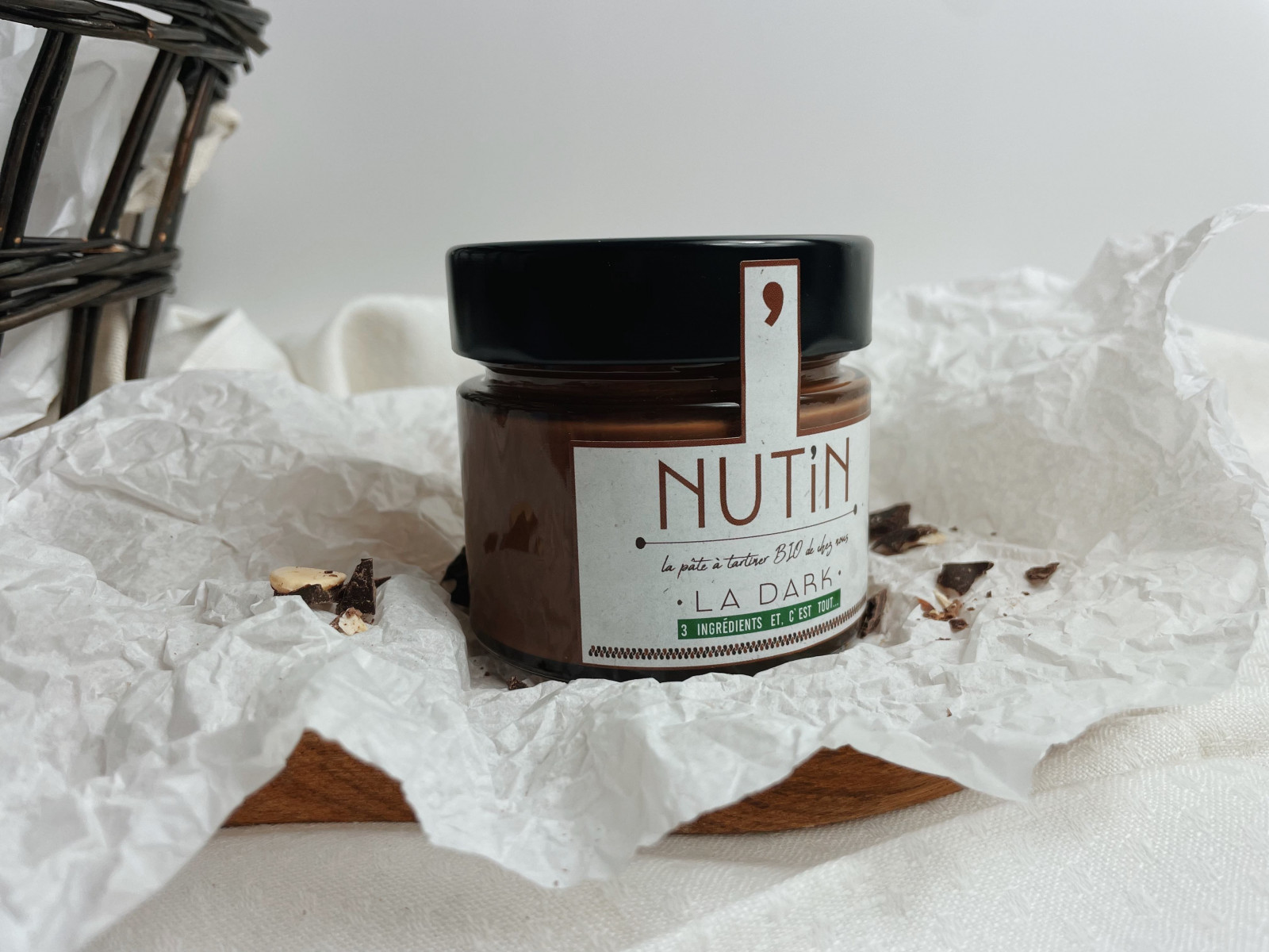 Pâte à tartiner " La Dark" NUTIN 200g