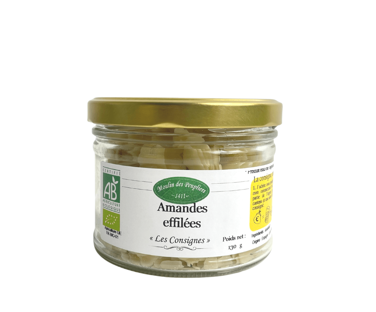 Amandes éffilées 130g