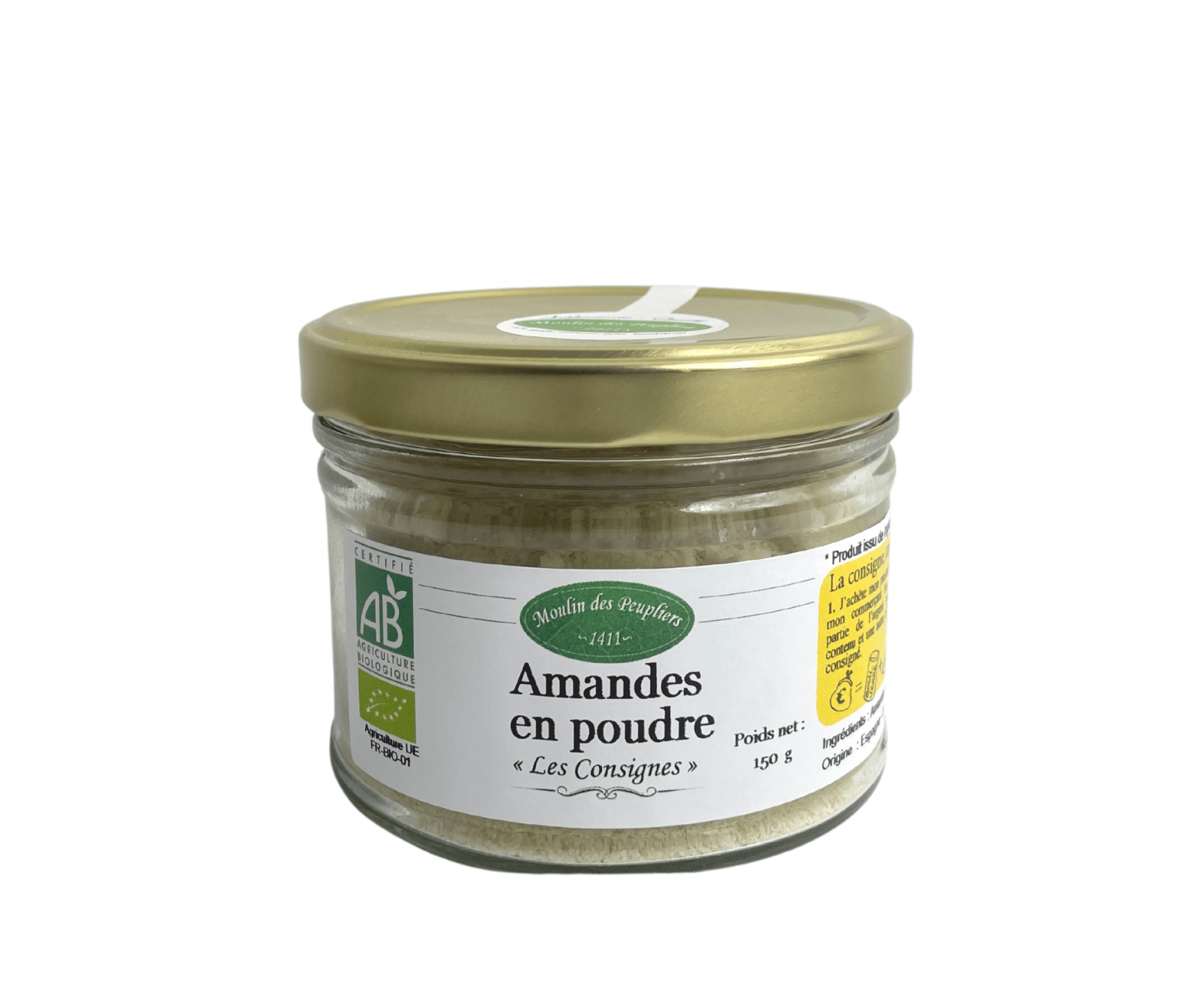 Amandes en poudre Moulin des Peupliers