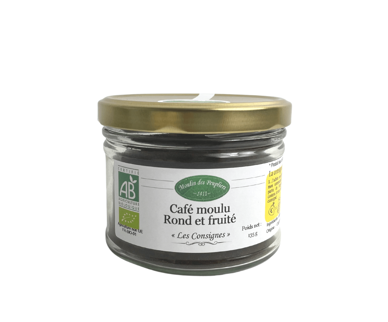 Cafe moulu highland 135g