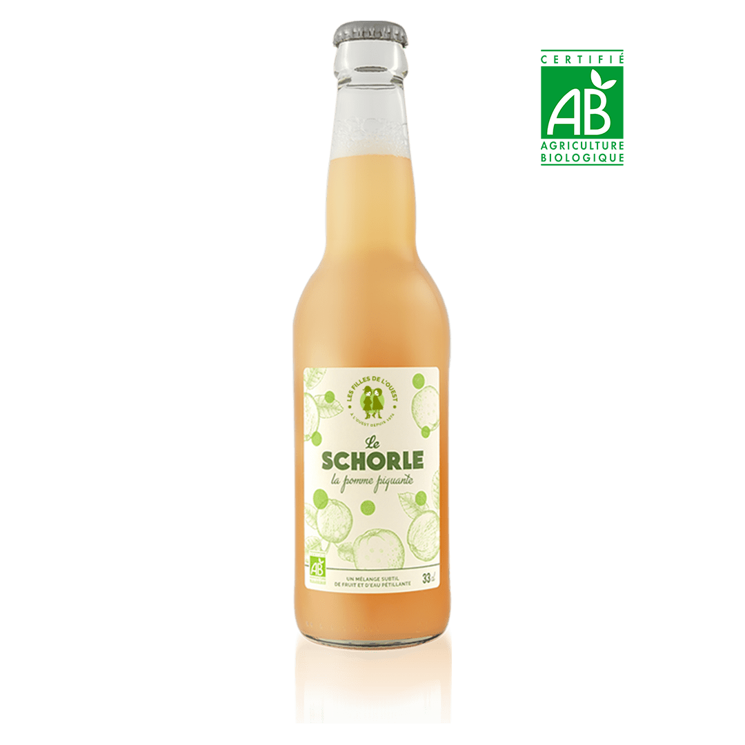 Schorle Pomme Piquante Bio 33cl les Filles de l'ouest