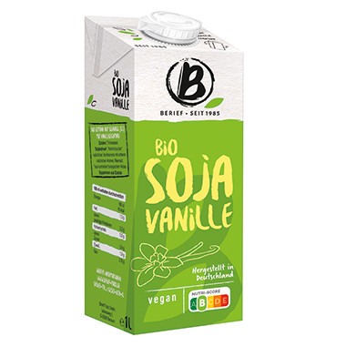Lait au Soja à la Vanille Bio 1L