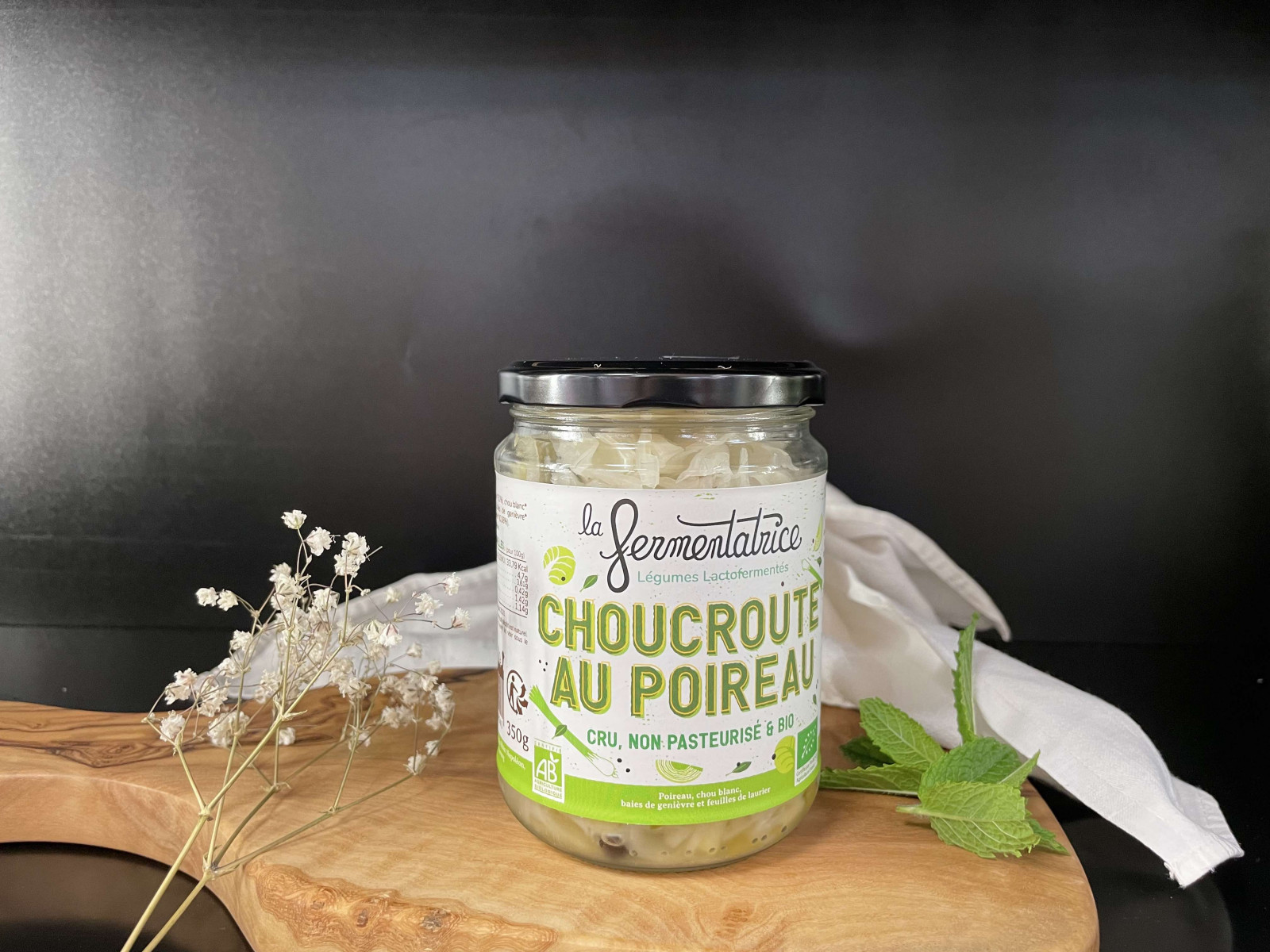 Choucroute au poireau La Fermentatrice