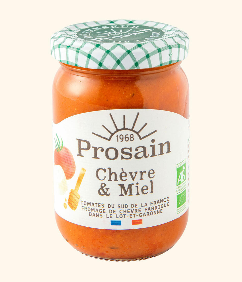 Sauce Tomate Chèvre et Miel Bio 200g Prosain