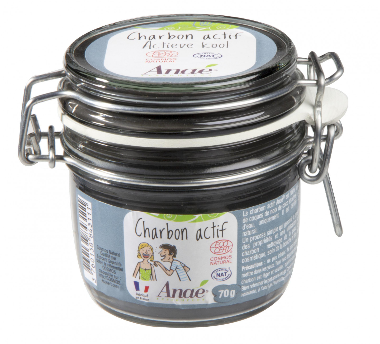 Charbon actif poudre 40g