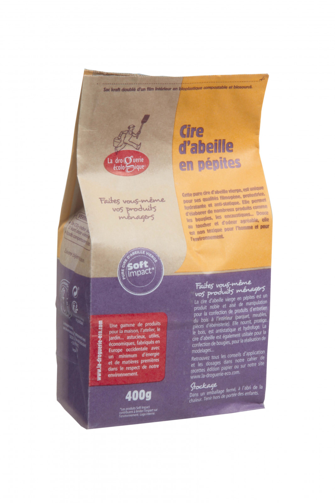 Cire d'abeille 400g