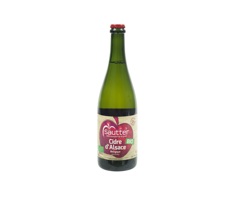 Cidre Brut Bio 75cl Sautter