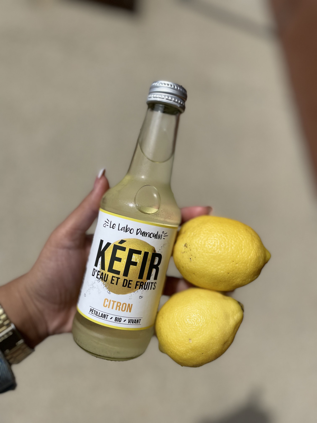 Kefir frais citron 25cl