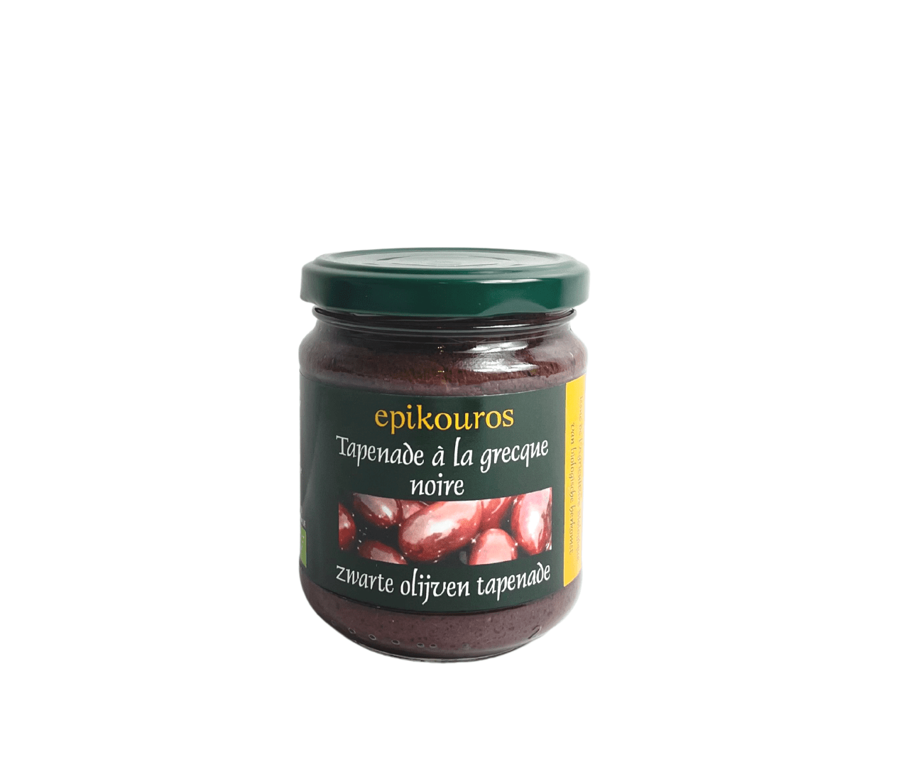 Tapenade d'olives noires à la grecque 212 ml