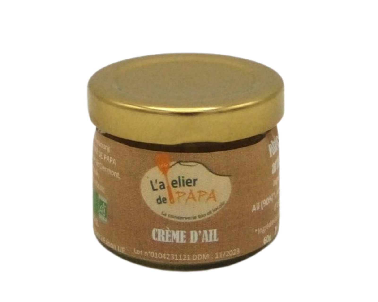 Crème d'Ail 60g Atelier de Papa