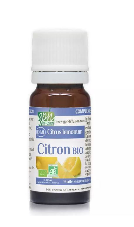 Huile essentielle de citron 10ml