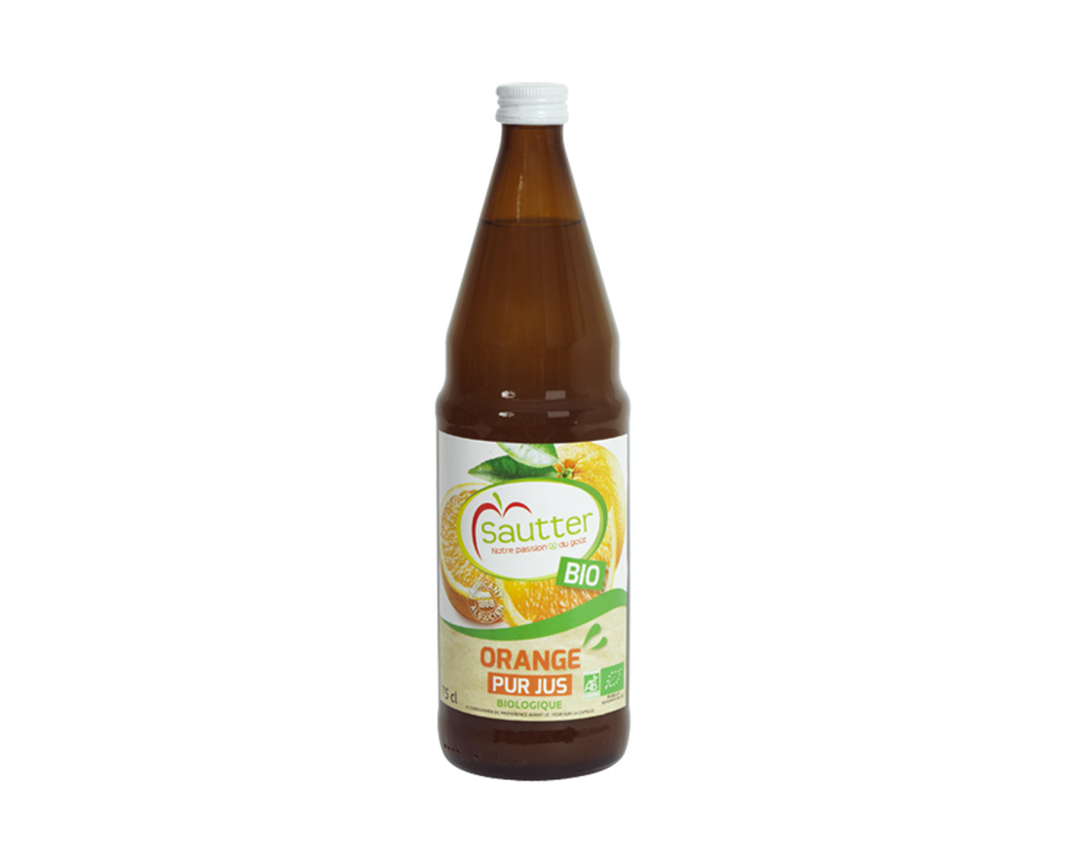 Pur Jus d'Orange Bio 75cl Sautter