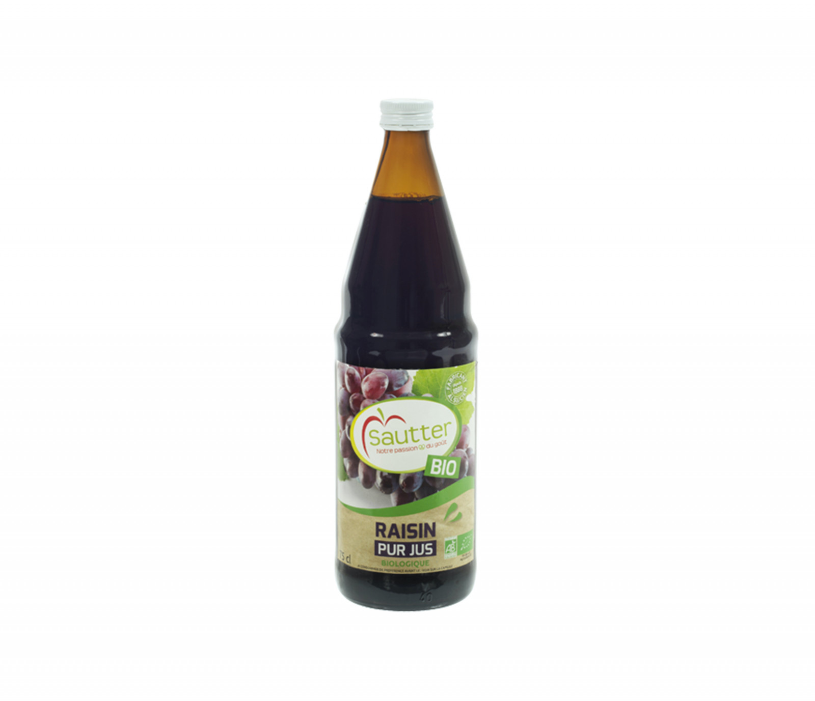 Pur Jus de Raisin Bio 75cl Sautter