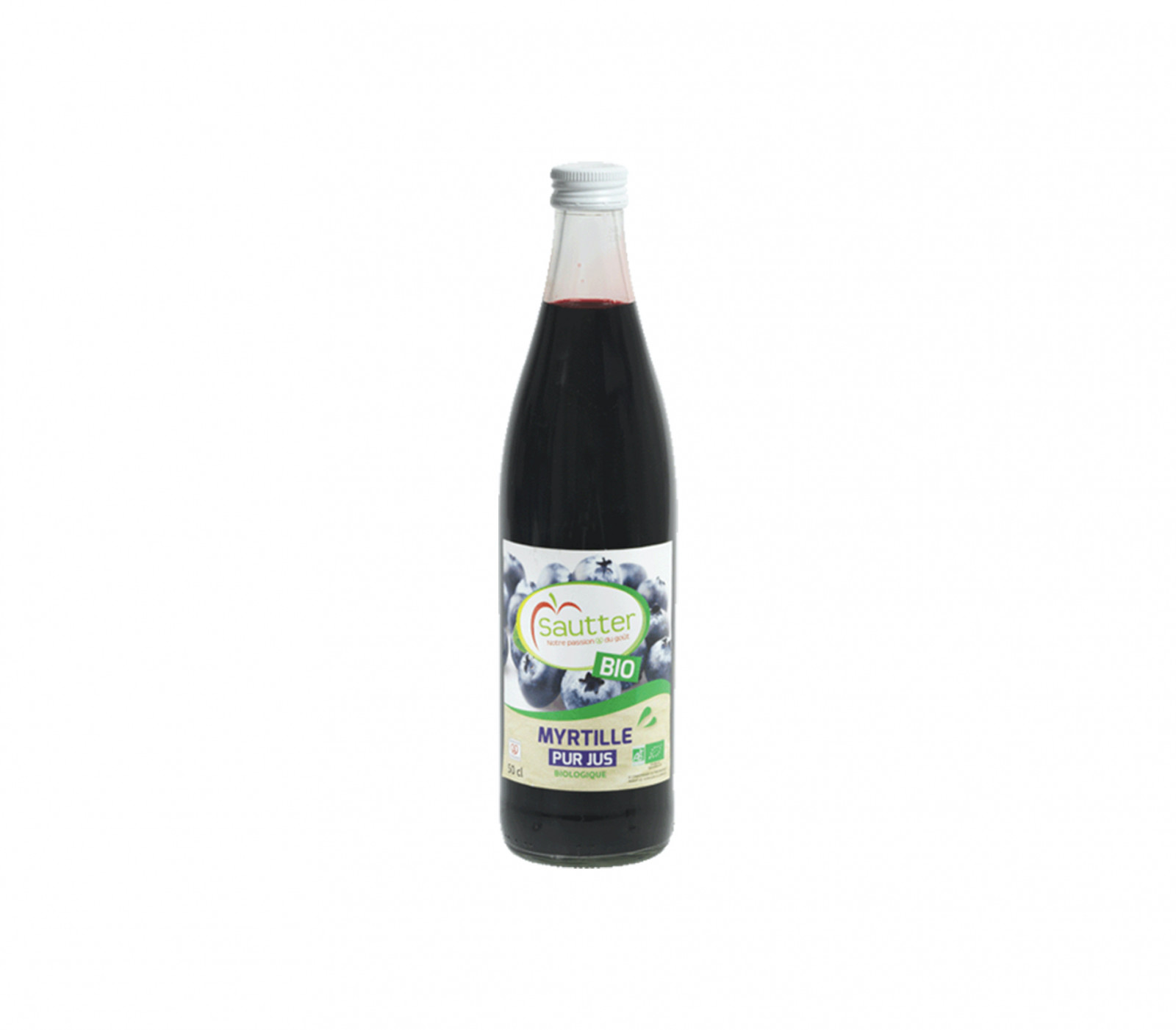 Pur Jus de Myrtille Bio 50cl Sautter