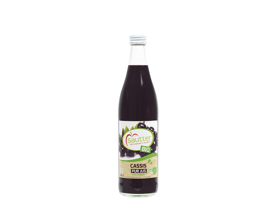 Pur Jus de Cassis Bio 50cl Sautter