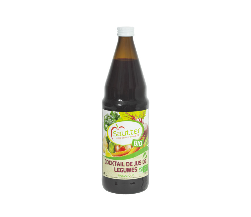 Cocktail de Jus de Légumes Bio 75cl Sautter