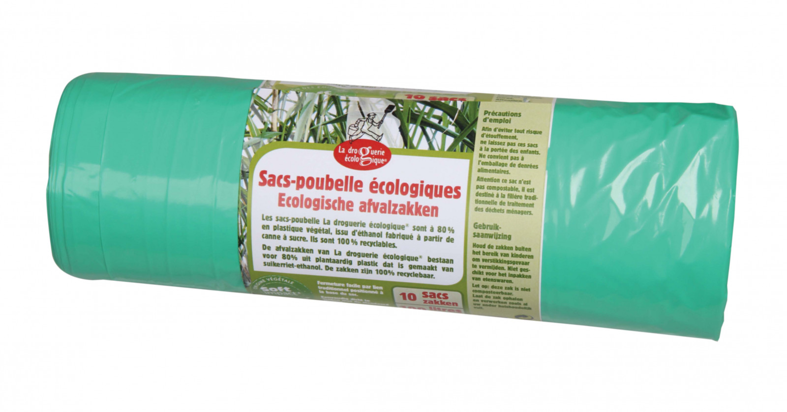 La Droguerie Ecologique - Sacs poubelle éco-plastiques 30L